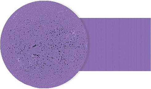 Vibrant Jumbo New Purple Crepe Roll - 500 Feet (1 Piece) - Premium Quality, Perfect for Events & Parties...